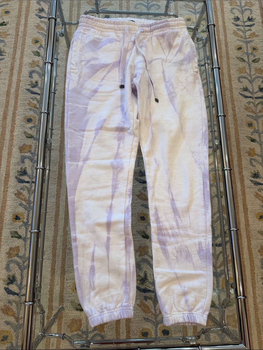 TALENTLESS 100% cotton Lavender Tie-Dye Jogger Pants
